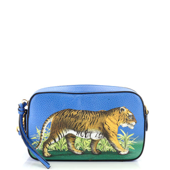 Gucci Zip Camera Bag Animal Print Leather