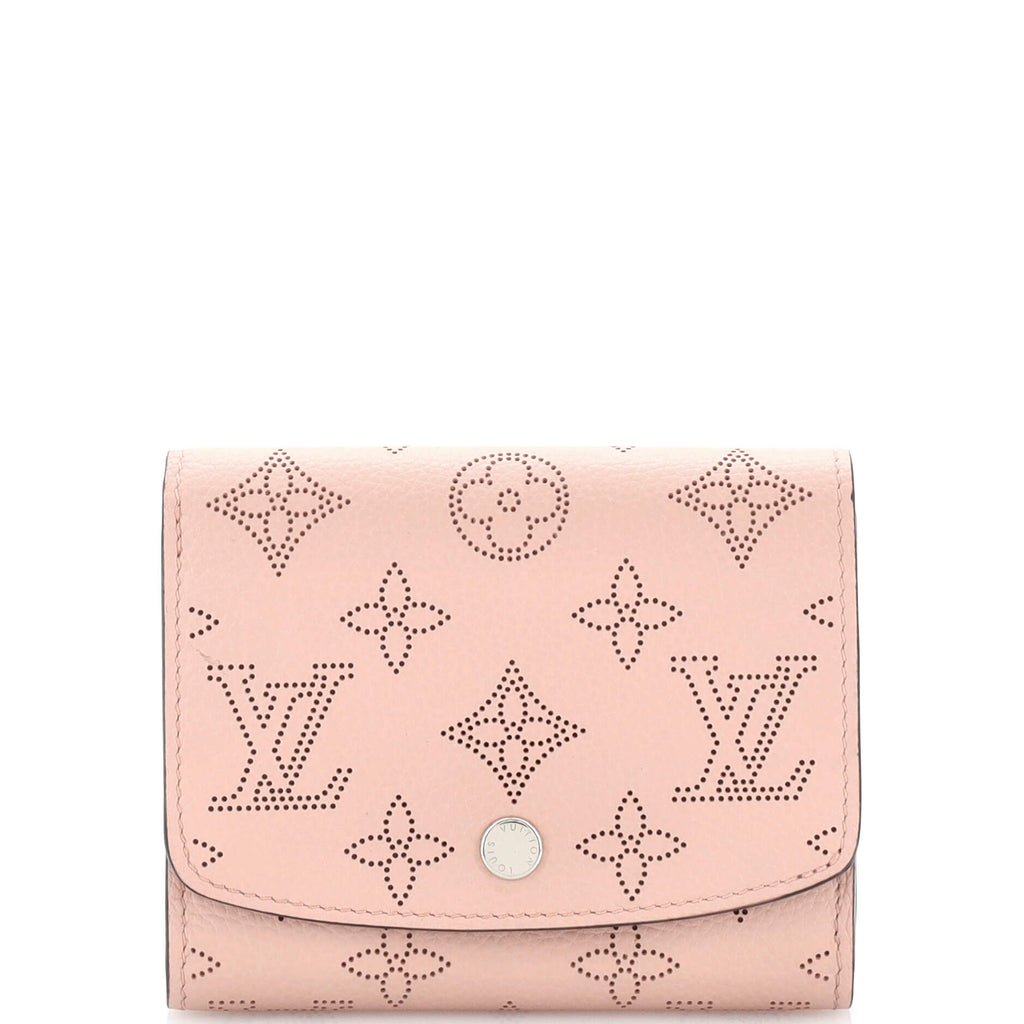 Louis Vuitton Iris Wallet NM Mahina Leather Compact Pink 2293572