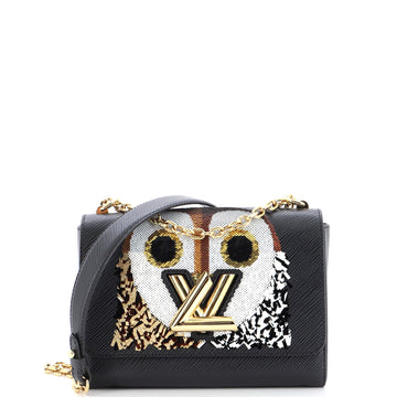 Louis Vuitton Twist Handbag Epi Leather with Sequins MM