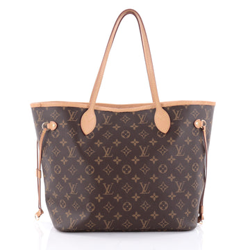 Louis Vuitton Neverfull NM Tote Monogram Canvas MM Brown 2293601