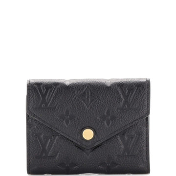 Louis Vuitton Victorine Wallet Monogram Empreinte Leather