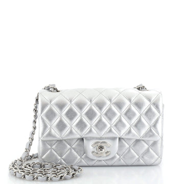 Chanel Classic Single Flap Bag Quilted Lambskin Mini