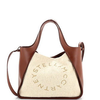Stella McCartney Alter Tote Faux Shearling and Faux Leather Small