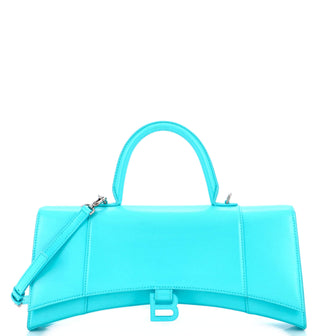 Balenciaga Hourglass Stretch Top Handle Bag Leather