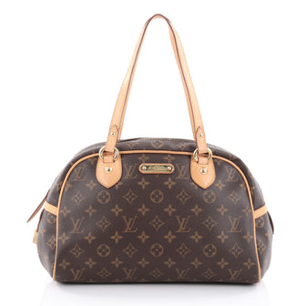 Louis Vuitton Montorgueil Handbag Monogram Canvas PM