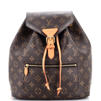 Louis Vuitton Montsouris Backpack Monogram Canvas