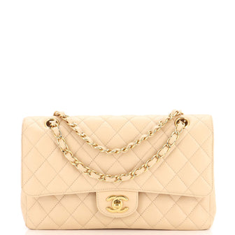 Chanel Classic Double Flap Bag Quilted Caviar Medium
