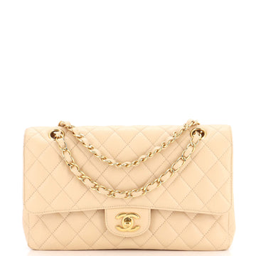 Chanel Classic Double Flap Bag Quilted Caviar Medium