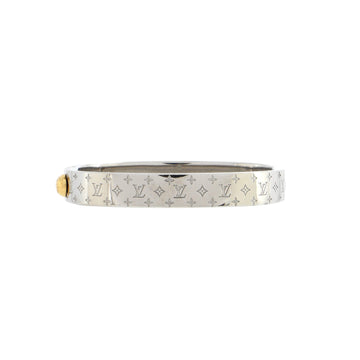 Louis Vuitton Nanogram Cuff Bracelet Metal