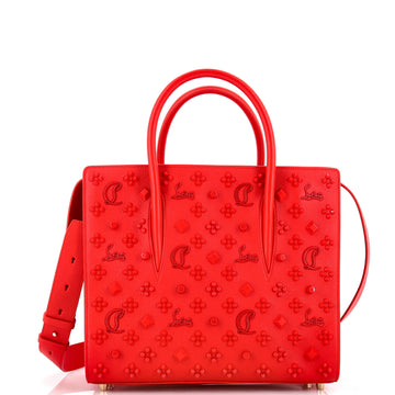 Christian Louboutin Paloma Tote Embellished Leather Medium