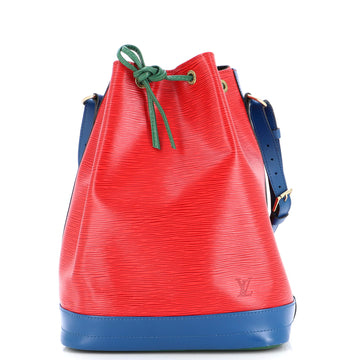 Louis Vuitton Tricolor Noe Handbag Epi Leather Large