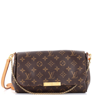 Louis Vuitton Favorite Handbag Monogram Canvas MM