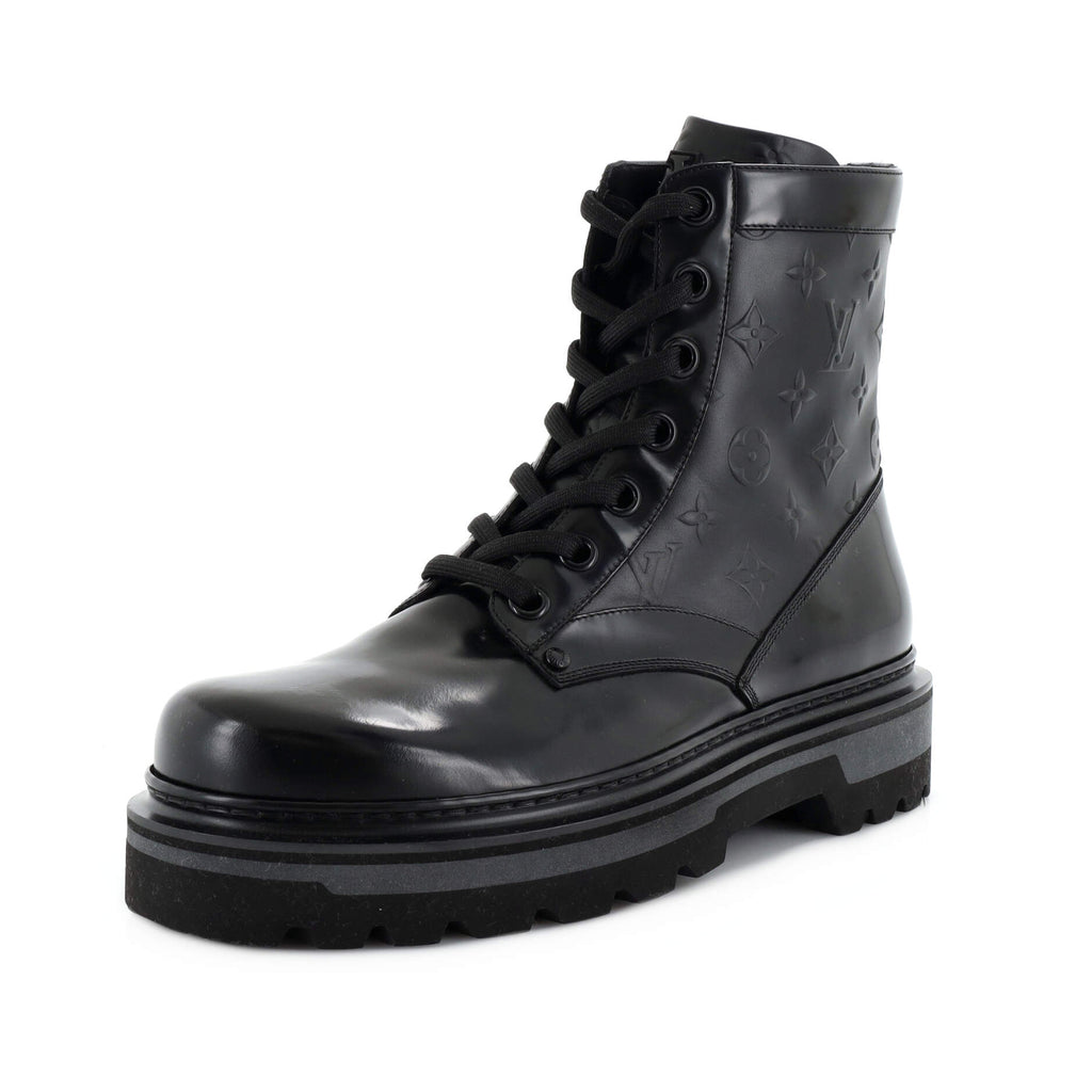 Louis Vuitton LV Ranger Ankle Boot, Black, 8.5
