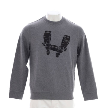 Hermes Men's Crewneck Sweater Cotton with Applique
