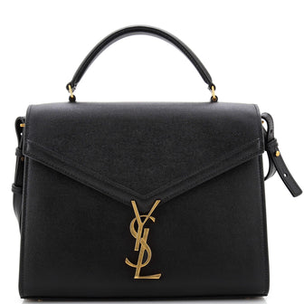 Saint Laurent Cassandra Top Handle Bag Leather Medium