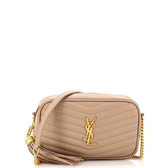 Saint Laurent Lou Camera Bag Matelasse Chevron Leather Mini