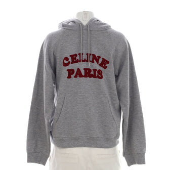 Celine Logo Hoodie Cotton