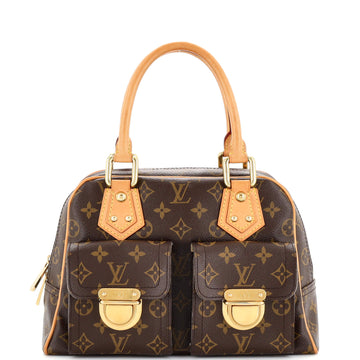 Louis Vuitton Manhattan Handbag Monogram Canvas PM