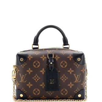 Louis Vuitton Monogram Petite Malle Souple Bag