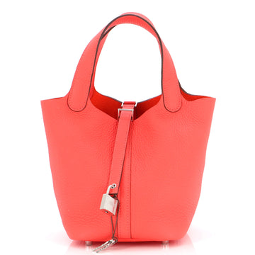 Hermes Picotin Lock Bag Clemence PM