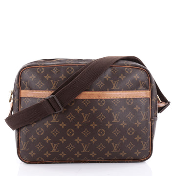 Louis Vuitton Reporter Bag Monogram Canvas GM Brown 2298101