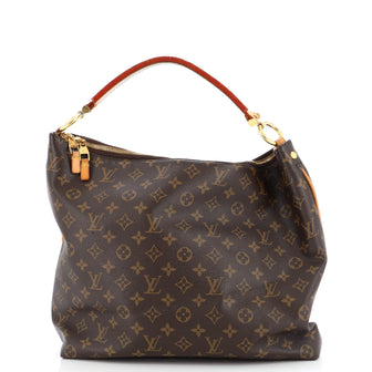 Louis Vuitton Monogram Sully MM - Brown Hobos, Handbags