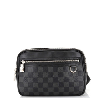 Louis Vuitton Scott Damier Graphite Messenger Bag Black