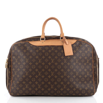Louis Vuitton Alize Bag Monogram Canvas 2 Poches Brown