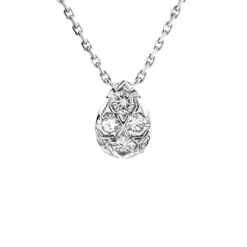 Cartier Etincelle de Cartier Teardrop Pendant Necklace 18K White Gold and Diamonds