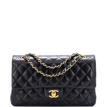 Chanel Classic Double Flap Bag Quilted Lambskin Medium