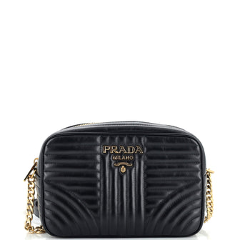 Prada Camera Bag Diagramme Quilted Leather Small