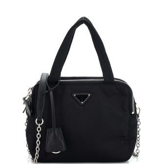 Prada Re-Edition 1995 Triple Zip Bag Tessuto Mini