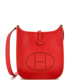 Hermes Long Strap Evelyne Bag Epsom TPM