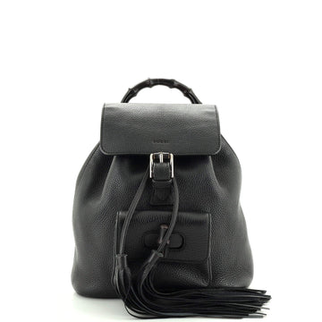 Gucci Bamboo Tassel Backpack Leather Mini