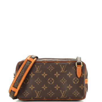 Louis Vuitton Pochette Marly Bandouliere Bag Monogram Canvas