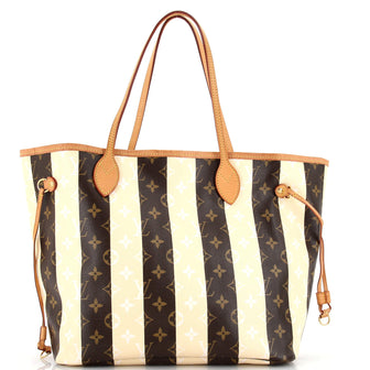 Louis Vuitton Neverfull Tote Limited Edition Monogram Rayures MM