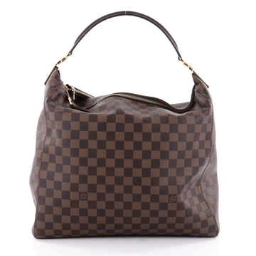 Louis Vuitton Portobello Handbag Damier GM Brown