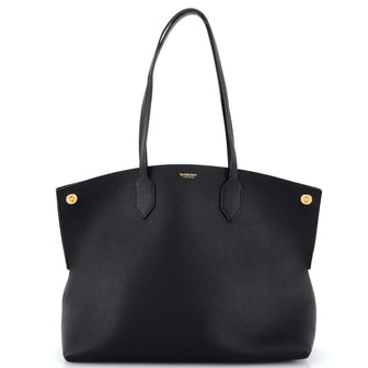 Burberry Society Tote Leather Medium