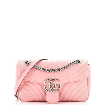 Gucci GG Marmont Flap Bag Matelasse Leather Small