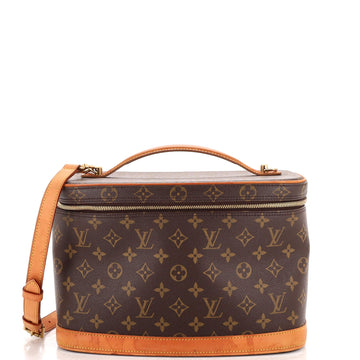 Louis Vuitton Nice Train Case Monogram Canvas