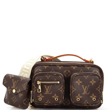 Louis Vuitton Utility Crossbody Bag Monogram Canvas