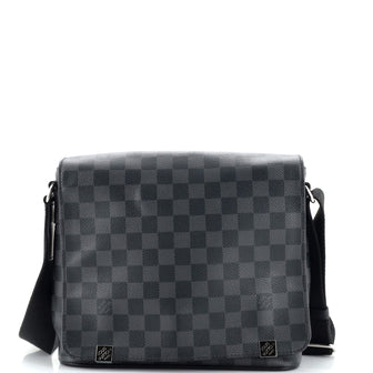 Louis Vuitton District Nm Messenger Bag Damier Graphite Pm