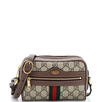 Gucci Ophidia Shoulder Bag GG Coated Canvas Mini
