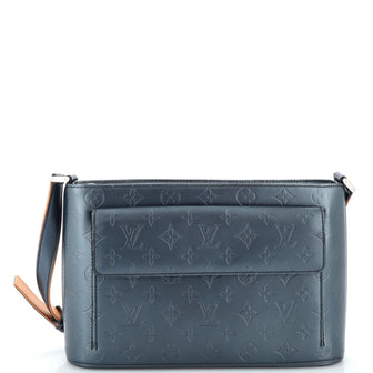 Louis Vuitton Mat Allston Handbag Monogram Vernis