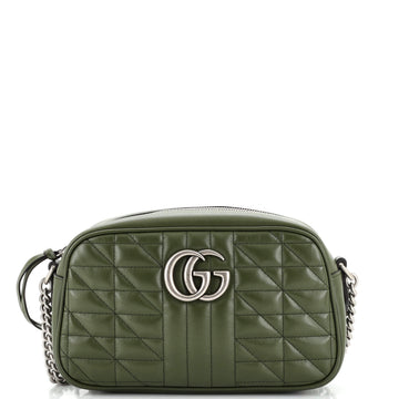 Gucci GG Marmont Shoulder Bag Mixed Matelasse Leather Small