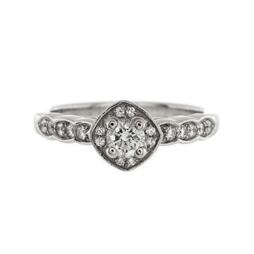 Chanel Coco Crush Engagement Ring Platinum with RBC Diamond E/VVS1 .25CT