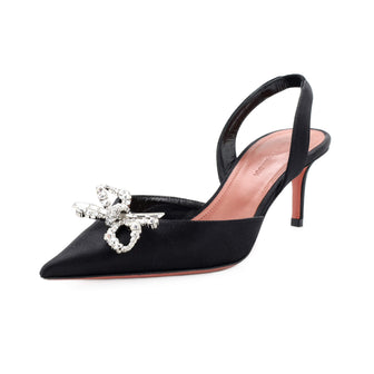 Amina Muaddi Women's Rosie Pumps Satin 40