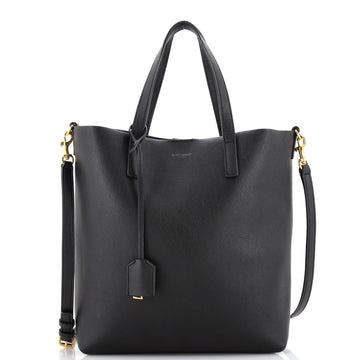 Saint Laurent Shopper Tote Leather Toy