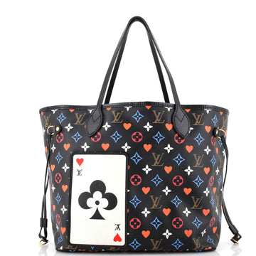Louis Vuitton Neverfull NM Tote Limited Edition Game On Multicolor Monogram MM