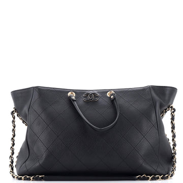 Chanel Neo Soft Shopping Tote Stitched Bullskin Large